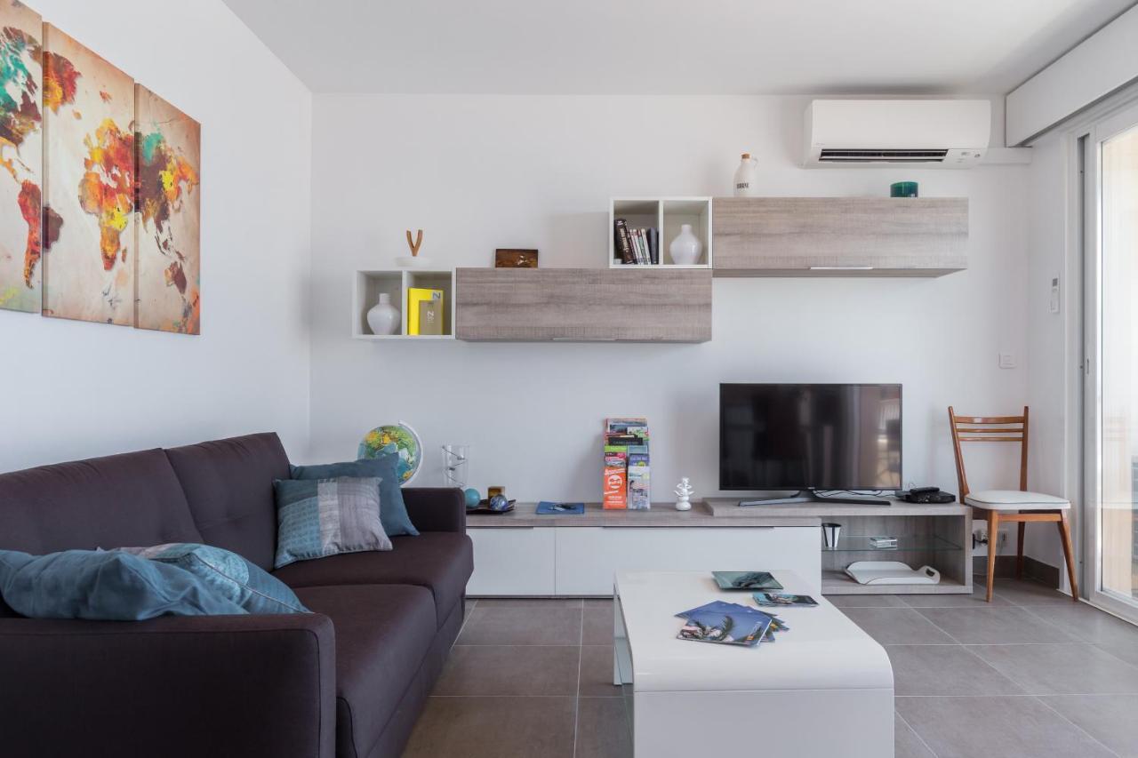 Gorgeous Apt With Terrace, Elevator, Ac, Free Parking - Le Regis Cagnes-sur-Mer Ngoại thất bức ảnh
